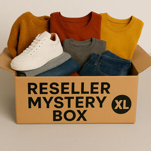 Reseller Filler Inventory Pre Owned Women Mixed Sizes Mystery Box– Approx. 5 lbs